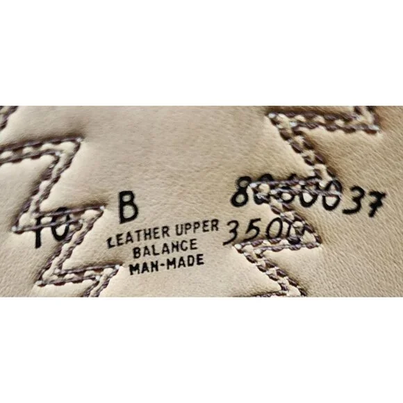 VTG Brown Leather Cowboy Boots Size 10B Man-Made Sole Comfortable Durable Style - Picture 3 of 5